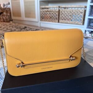 Strathberry East/West Baguette Blossom Yellow